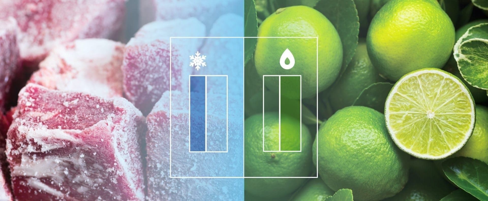 INDEPENDENT FRIDGE AND FREEZER ZONE